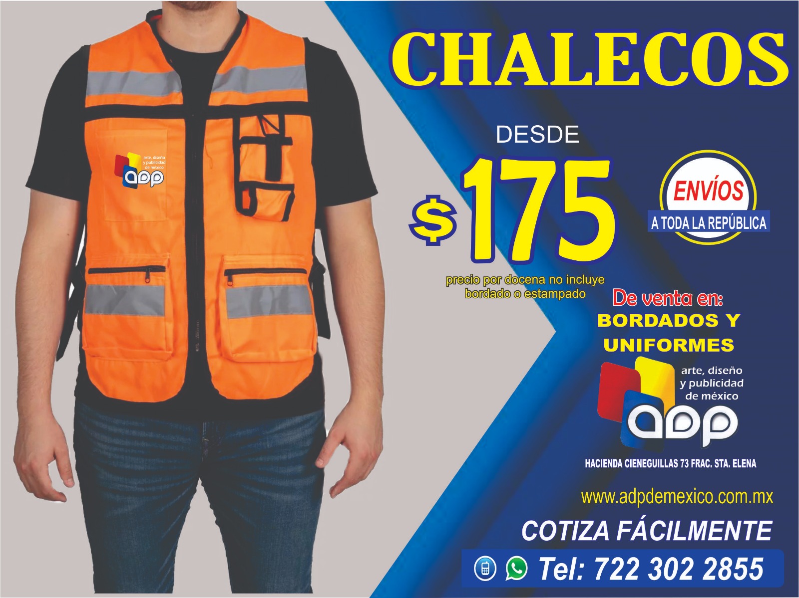 Chaleco tipo brigadista
